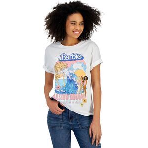 Love Tribe Womens Barbie Print Graphic T-Shirt, Multicoloured, NWT